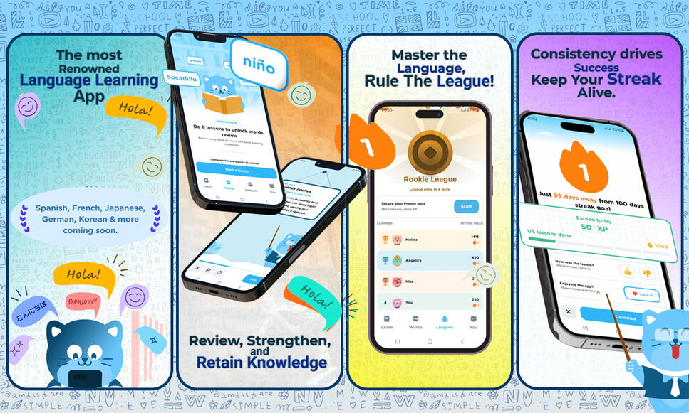App Screenshot design for the services apps